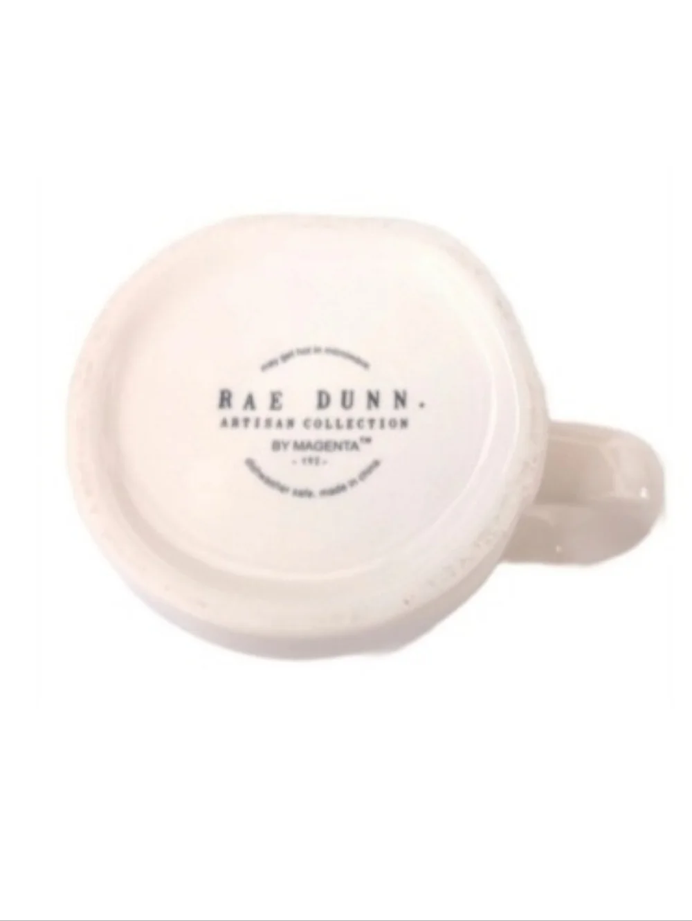 NWOT Rae Dunn Artisan Collection Ceramic White Mug | PRINCE